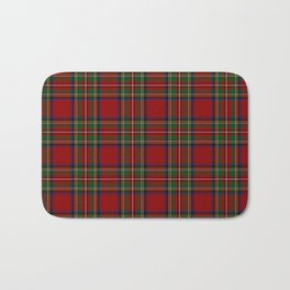 The Royal Stewart Tartan Bath Mat | Highland, Tartanplaid, Scottish, Digital, Scotland, Scottishtartan, Stuartclan, Tartan, Plaid, Royalstewart 