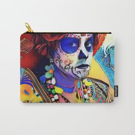 Day of the Dead Queen Carry-All Pouch