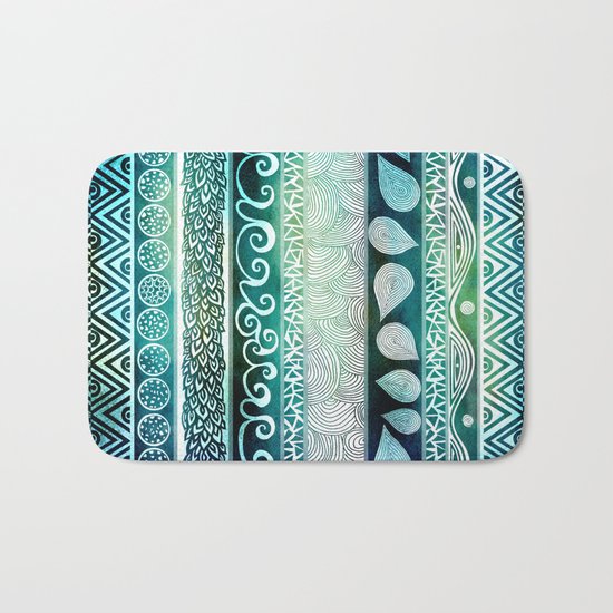 Dreamy Tribal Part VIII Bath Mat