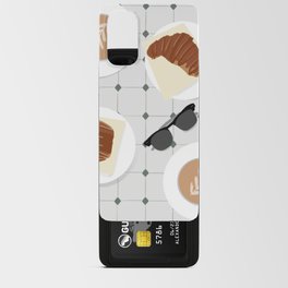 Coffee and Pastries Breakfast Table Android Card Case
