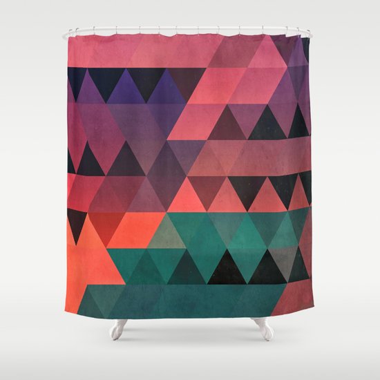 tryy cyty Shower Curtain