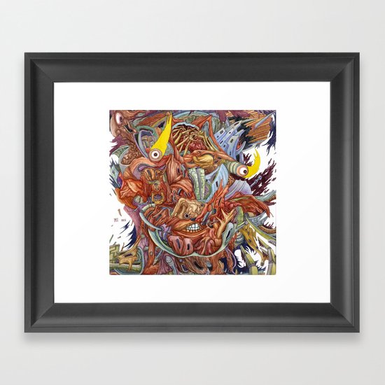 Mind Game Framed Art Print