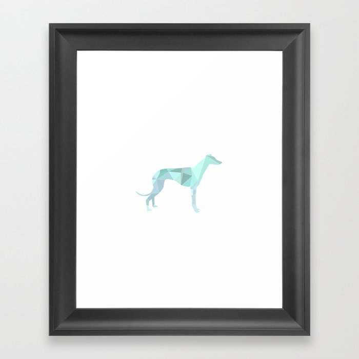 Greyhound Framed Art Print