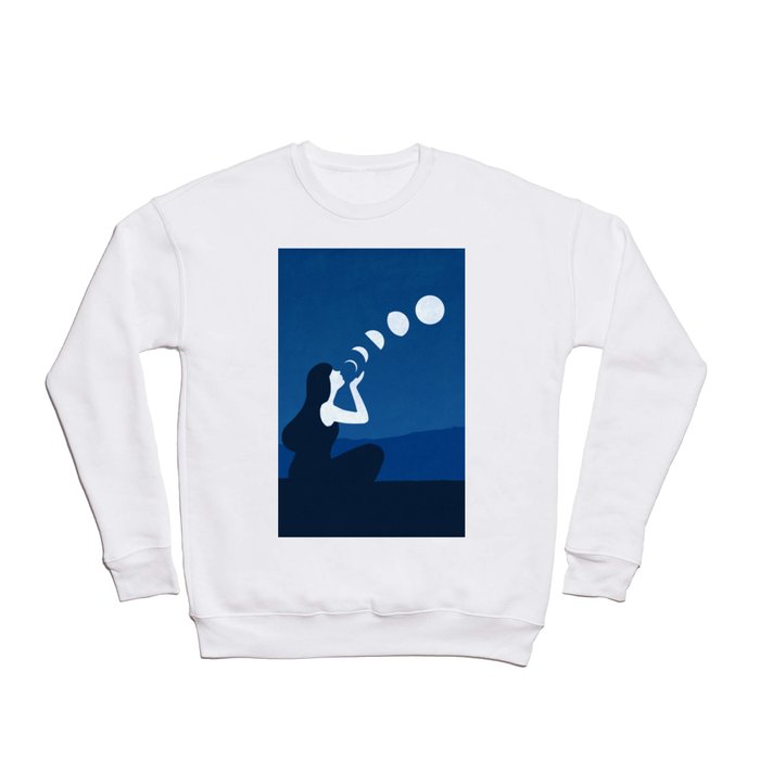 Moon phases Crewneck Sweatshirt