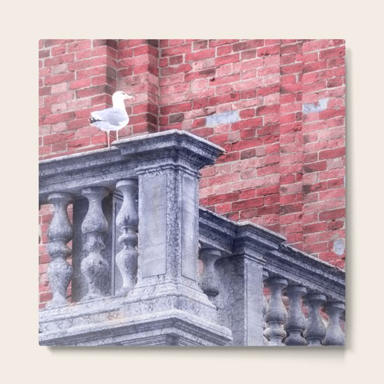 LADY WHITE Metal Print