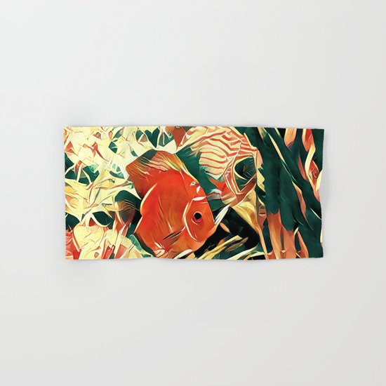 Small Fish Hand & Bath Towel