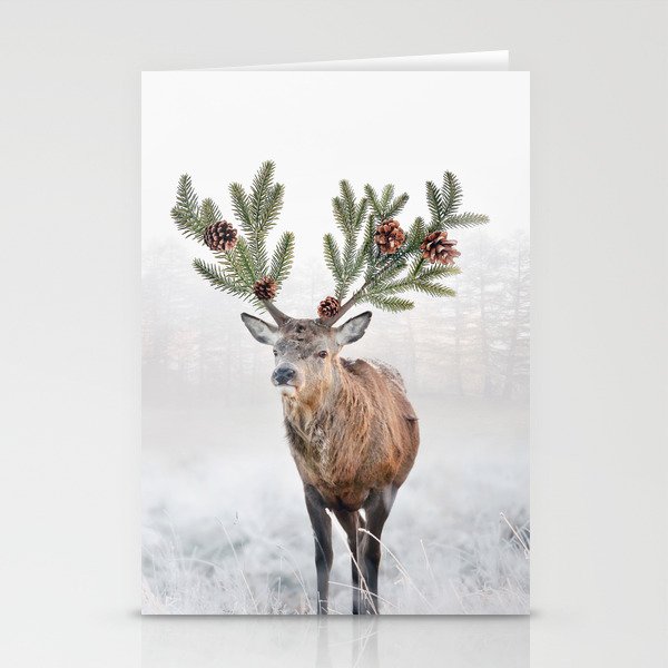 Winter Deer Stationery Cards