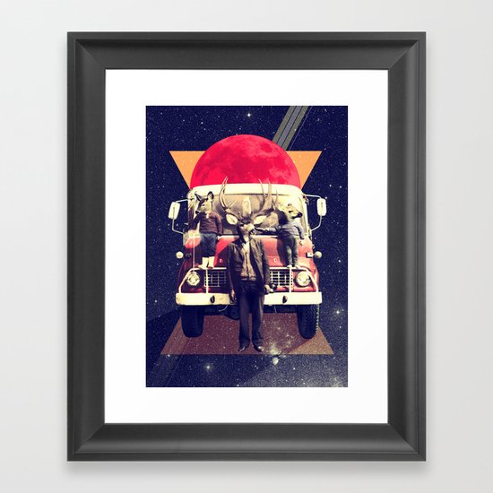El Camion Framed Art Print