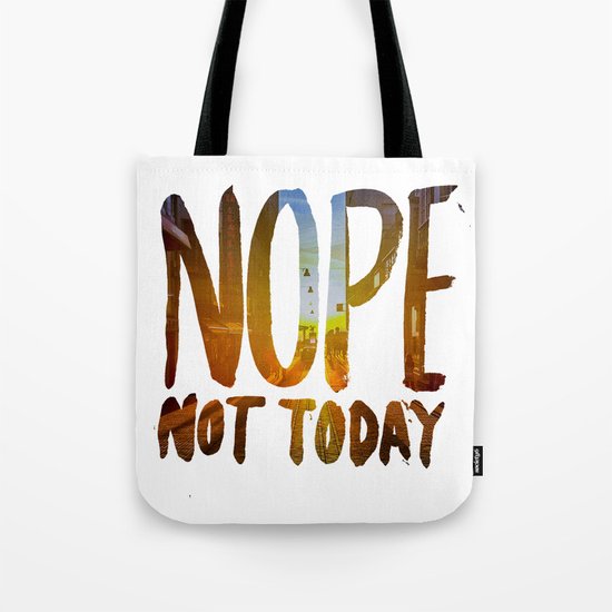 Nope Tote Bag