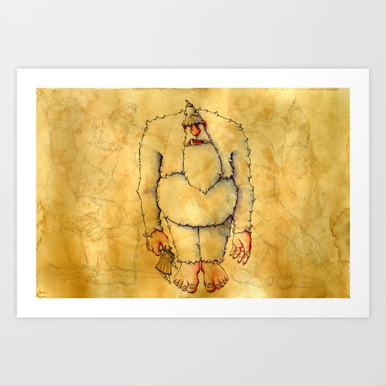 Ode to The Toy Eater Art Print