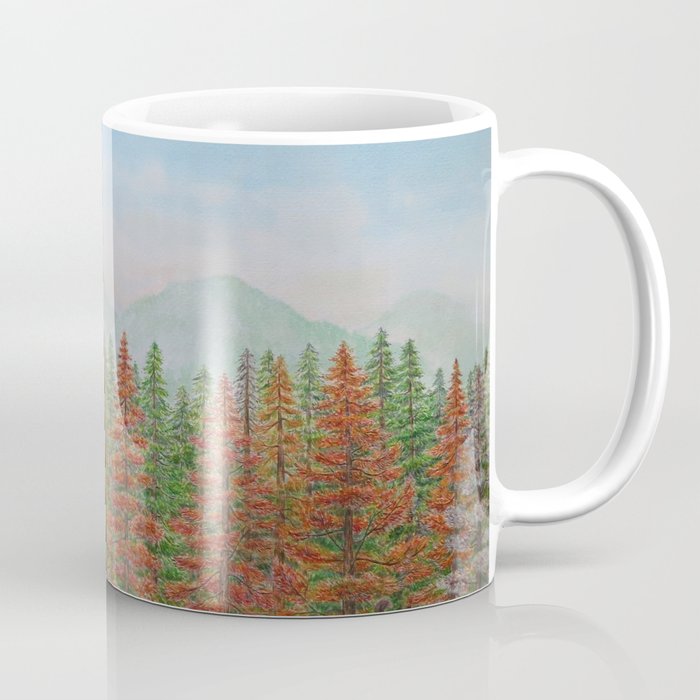 A Day of Forest(8). (coniferous forest) Coffee Mug