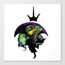 Reptilian Overlords Canvas Print