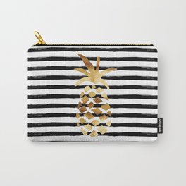 Pineapple & Stripes Carry-All Pouch
