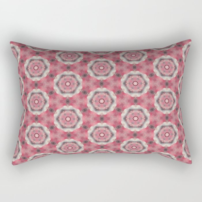 Pink Dream Pattern Rectangular Pillow