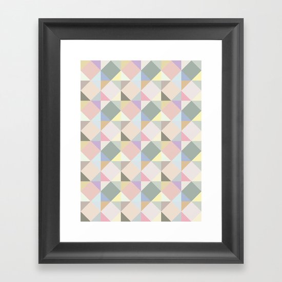 Shapes 004 Framed Art Print