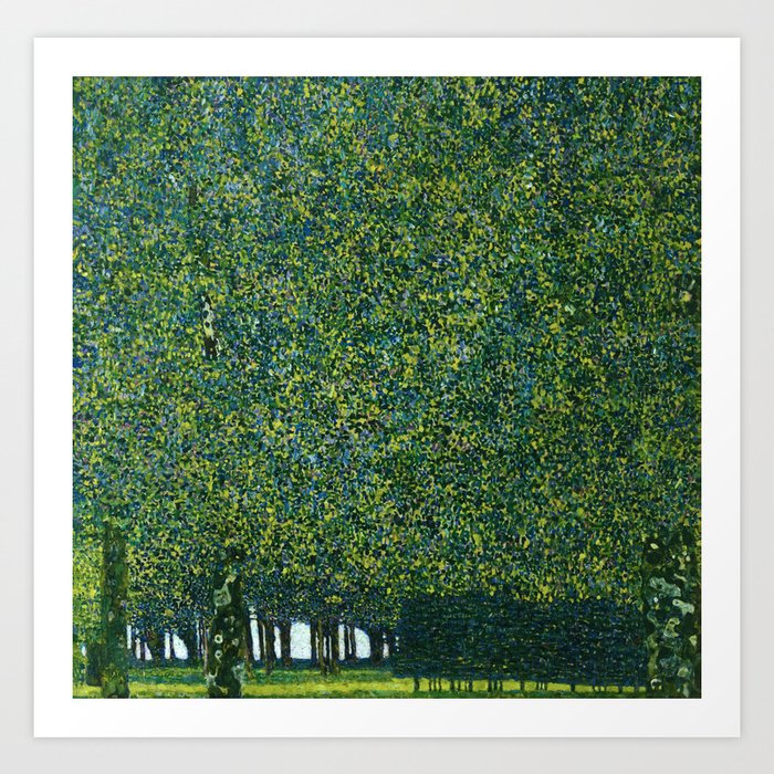 Gustav Klimt "The Park" Art Print
