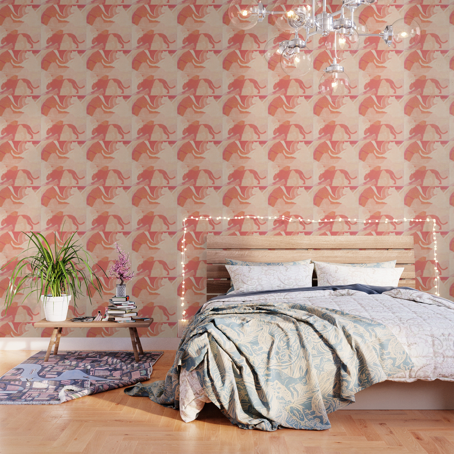 Nomade In Terracotta Wallpaper By Matise Society6