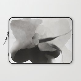 Delicate ink abstract butterfly Laptop Sleeve