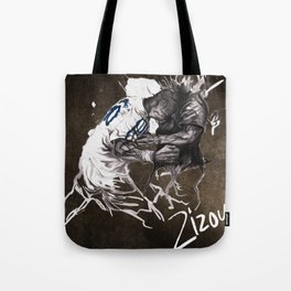 zidane posters-zidane headbutt print art Tote Bag