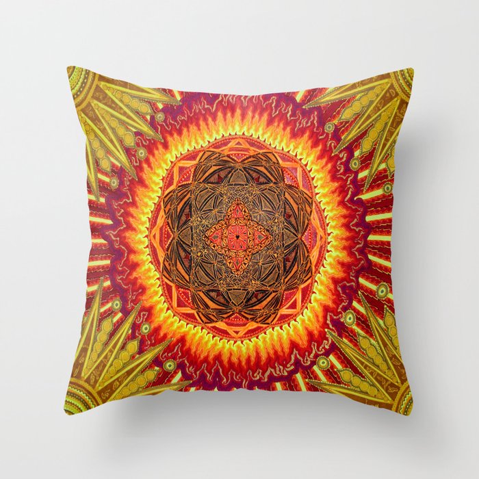 Hail to my African Sun Throw Pillow