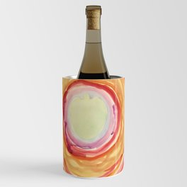 Edvard Munch - The artist and his sick eye. Optical illusion. Wine Chiller