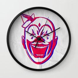 Circus - Clown #4 Wall Clock