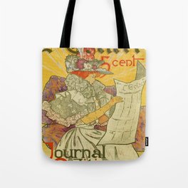  1897 French art nouveau journal advertising Tote Bag