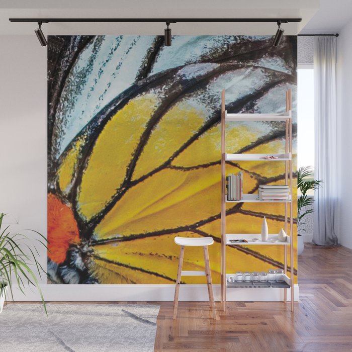 Butterfly texture Wall Mural