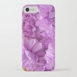 Crepe flower pink iPhone Case