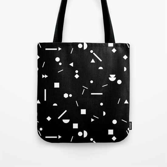 My Favorite Pattern 3 black Tote Bag
