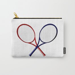 Crossed Rackets Carry-All Pouch