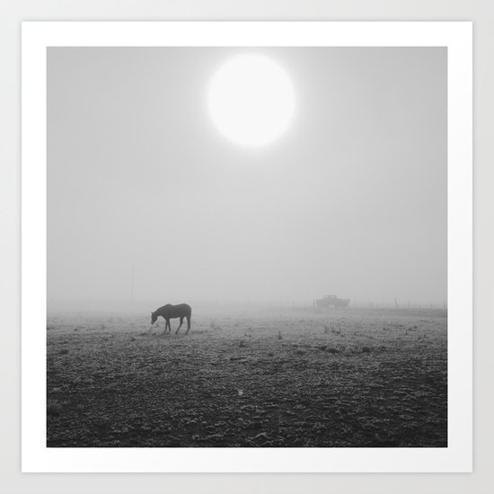 Penrose Fog Art Print