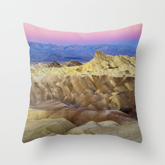 Desert Solitude Throw Pillow
