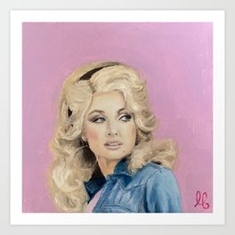 Queen of Country Dolly Parton Art Print