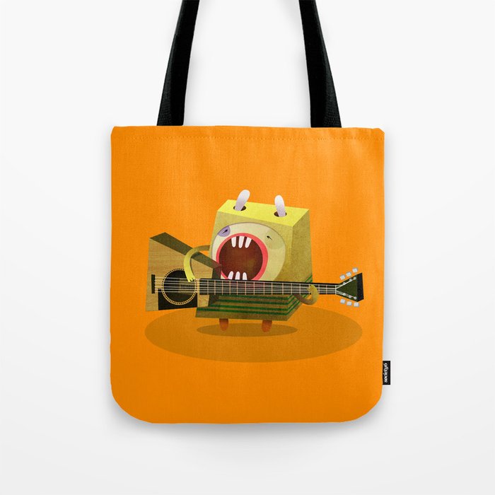 Guitar player Tote Bag