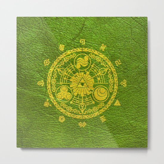 Tri Force Metal Print