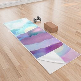 Opal Mountains Yoga Towel
