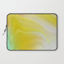 Rainbow Colorful Abstract Wave Pattern Laptop Sleeve