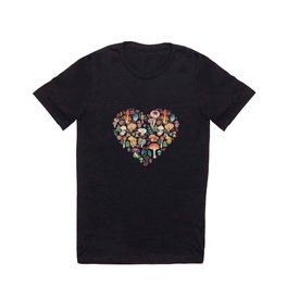 Mushroom heart T Shirt