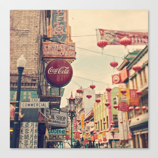 Chinatown (San Francisco) Canvas Print