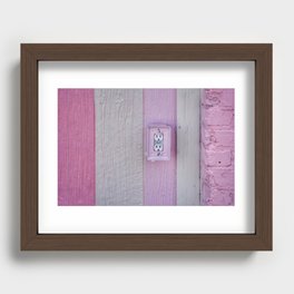 Shades of Pink Recessed Framed Print