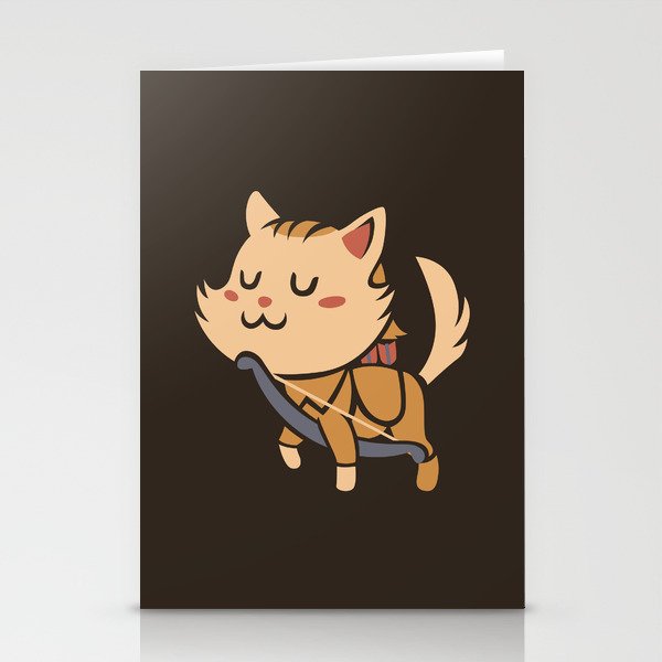 Elf Cat by Tobe Fonseca Stationery Cards