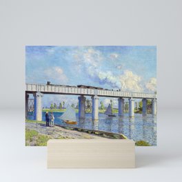 Claude Monet - Railway Bridge Mini Art Print