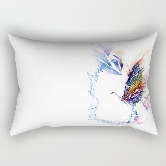 The spectrum of life Rectangular Pillow