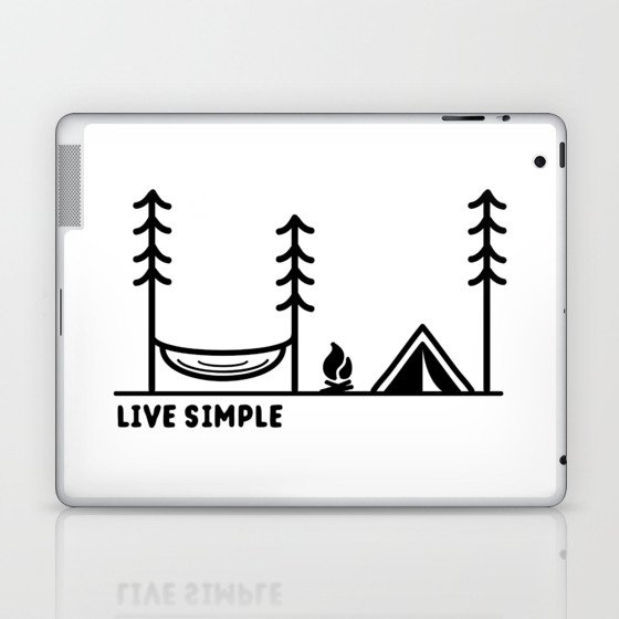 Live Simple Laptop & iPad Skin