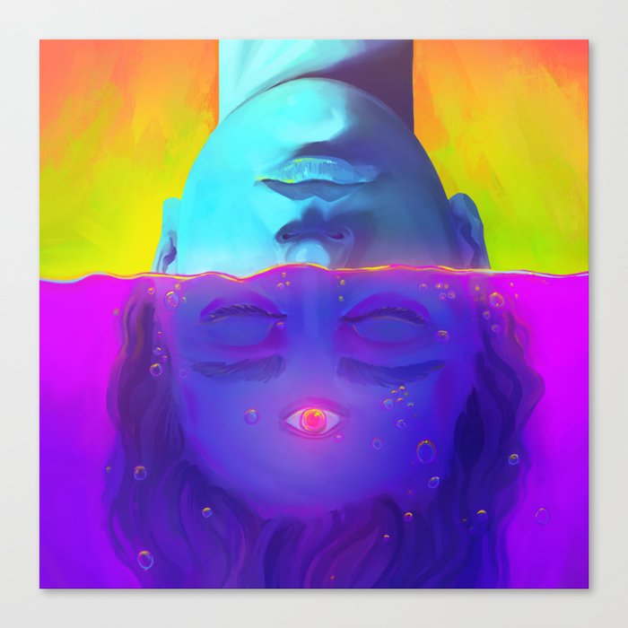 Inner Perception (Remake of 2014 version) Canvas Print