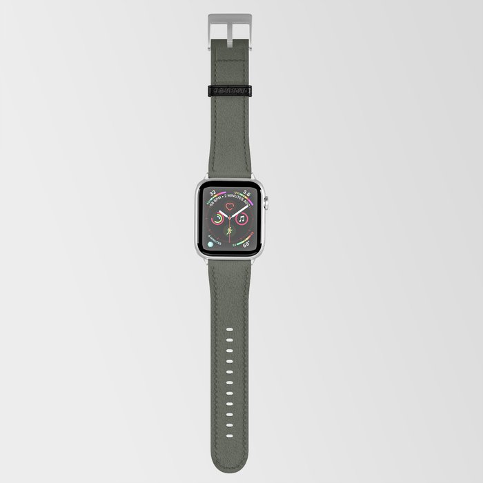 Green Silk Apple Watch Band