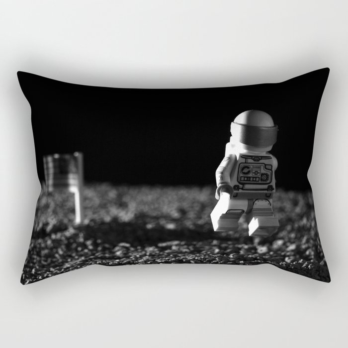 Moon Walker Rectangular Pillow