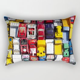 Toy Cars Rectangular Pillow