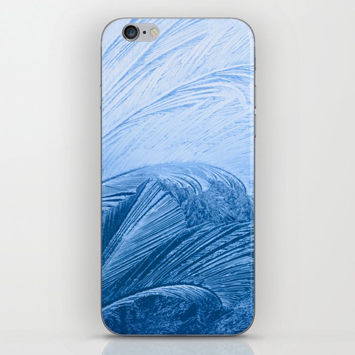 Blue Background iPhone Skin